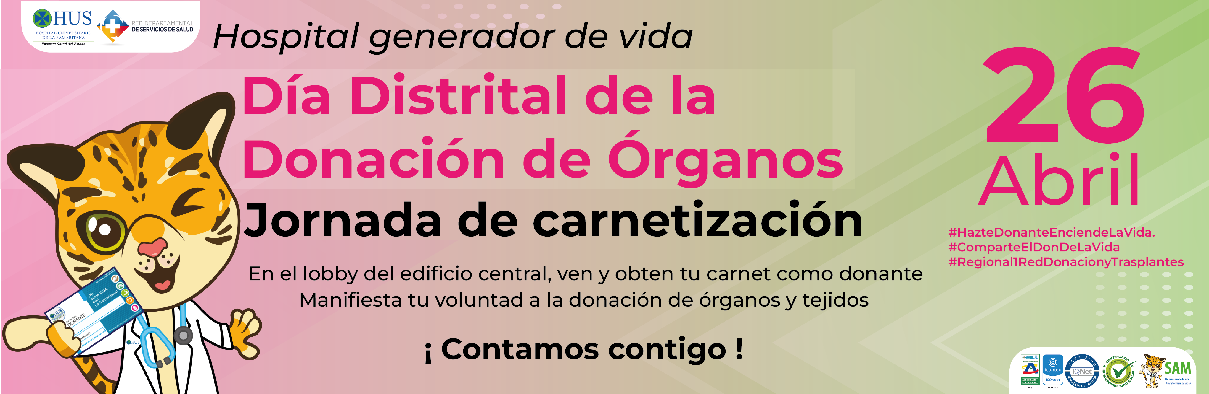 Jornada de carnetizacion donacion de organos